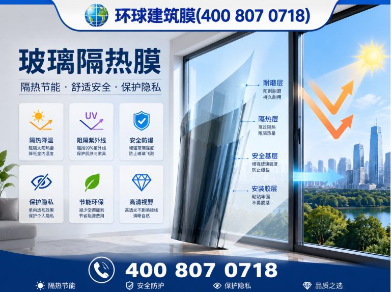 龙文区环球建筑膜展示图